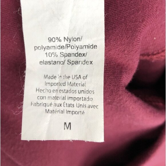 Beyond Yoga Womens Spacedye High-Rise Capri Leggings Size M Burgundy Activewear - Picture 5 of 9